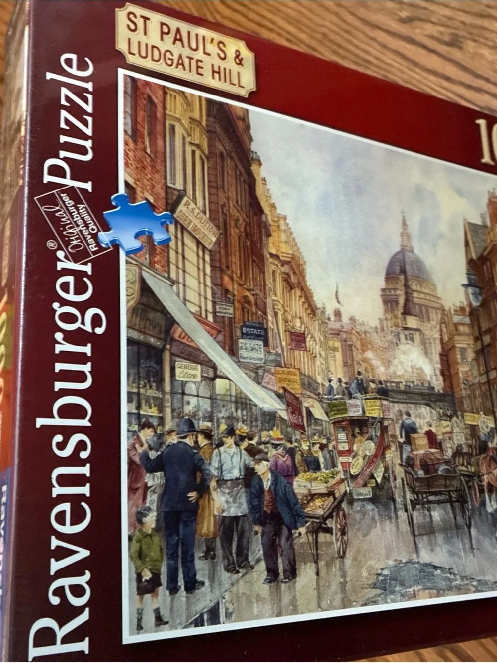 Ravensburger 1000 Piece Jigsaw Puzzle St Paul’s and Ludgate Hill London NEW - Picture 2 of 8